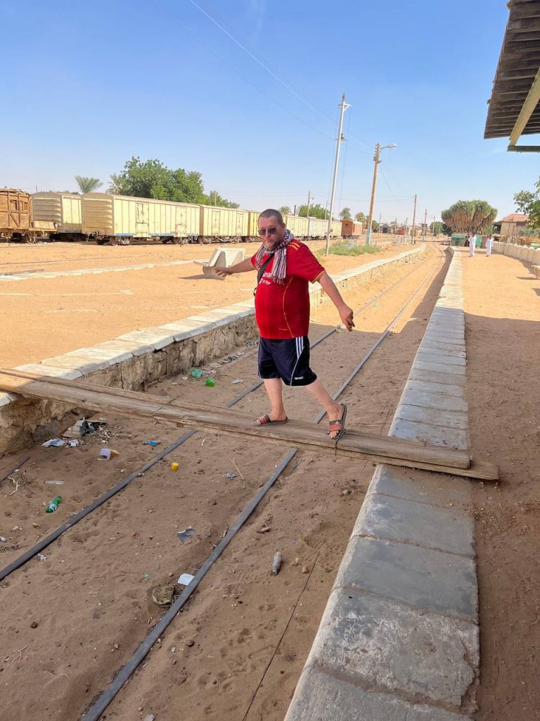 Ghostly Train Stations of Sudan