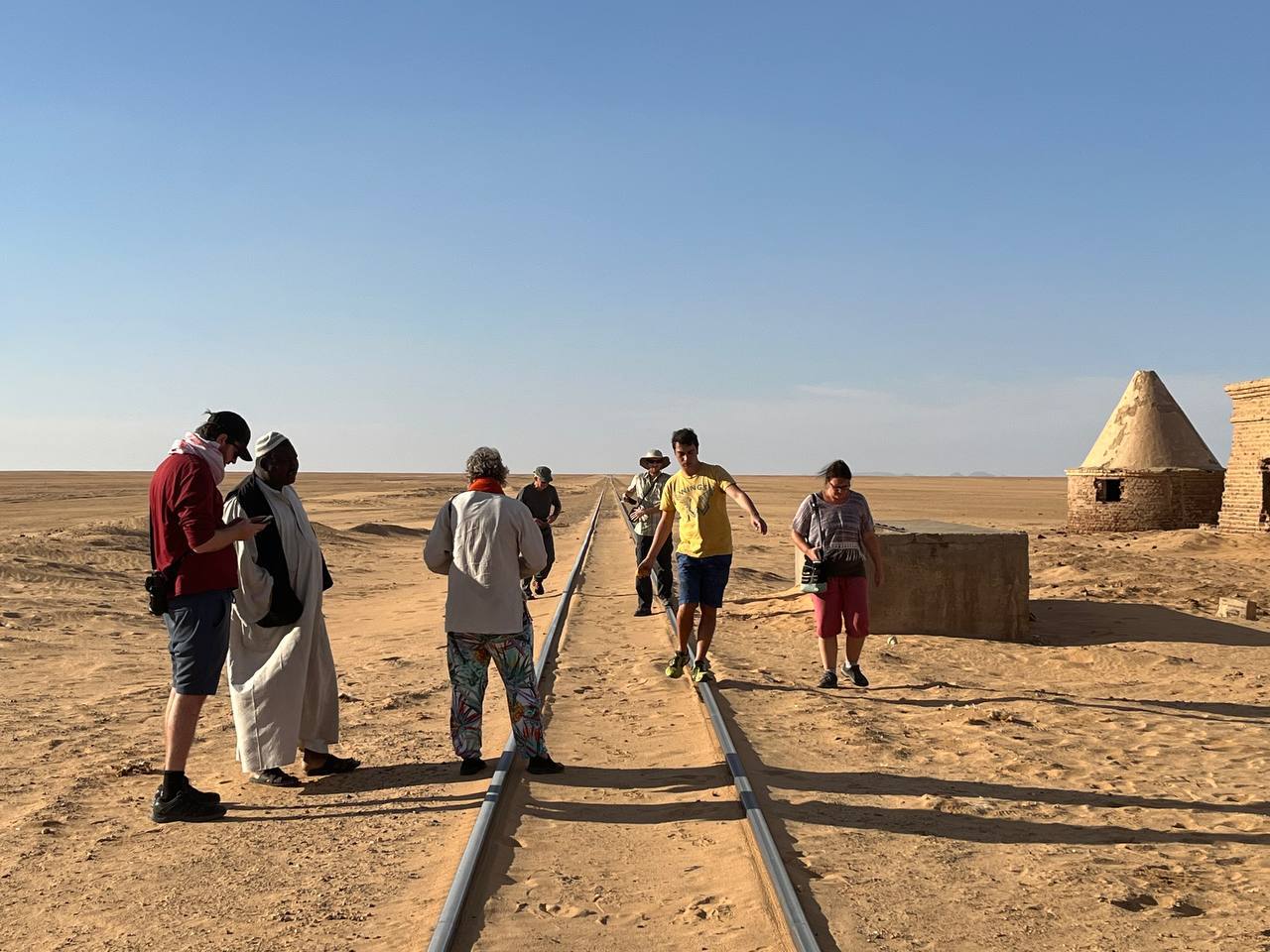 Ghostly Train Stations of Sudan