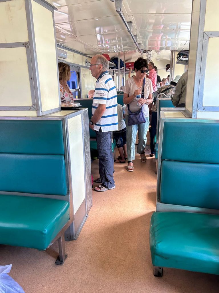 Train from Phnom Penh to Battambang