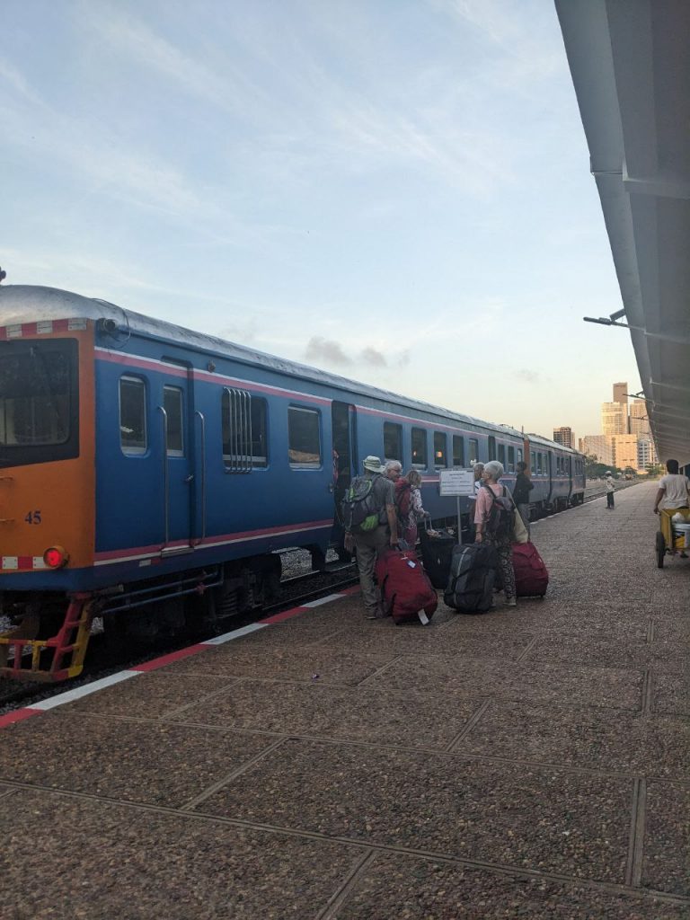 Train from Phnom Penh to Battambang