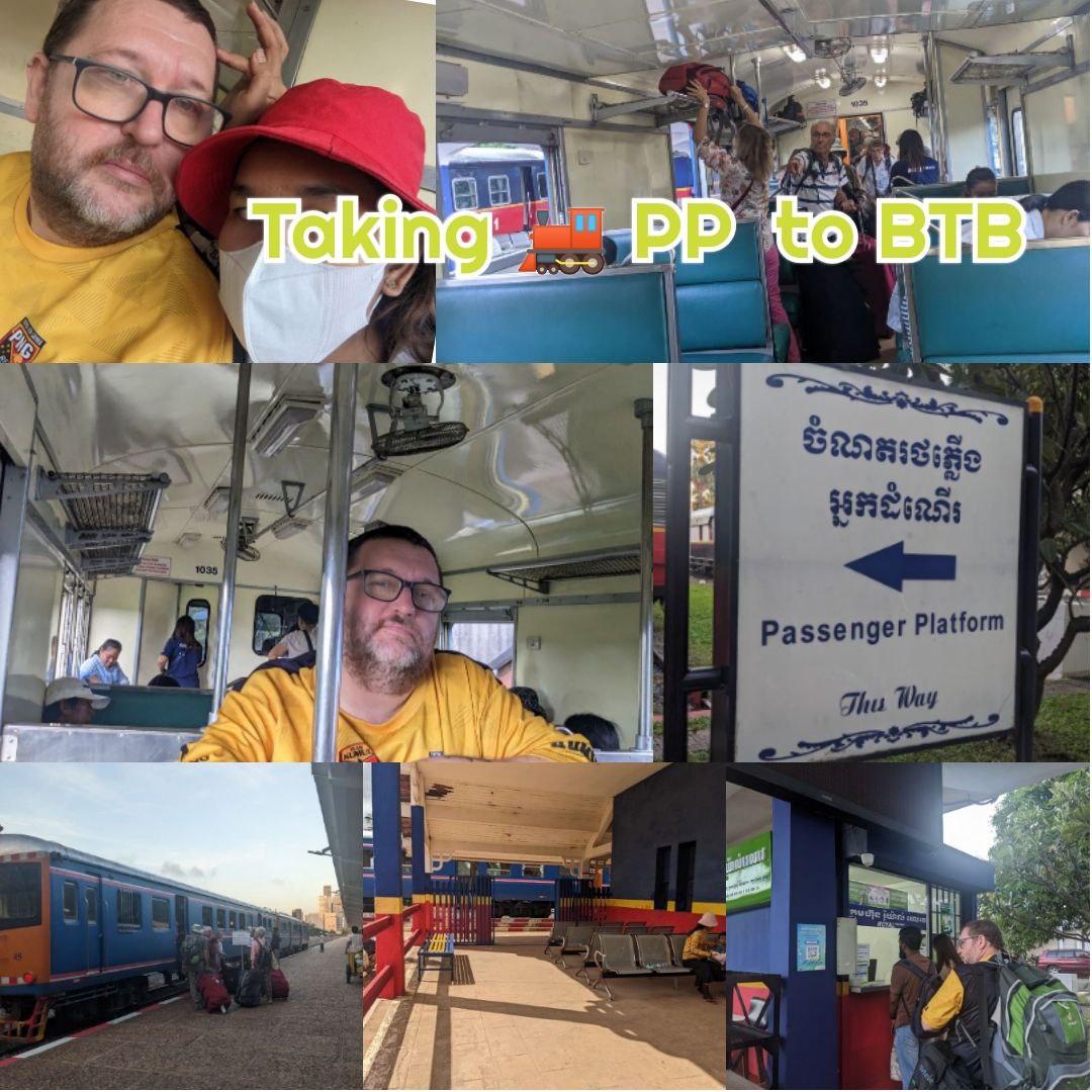 Train from Phnom Penh to Battambang