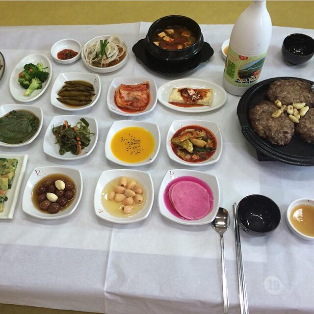 North Korean and South Korean Food