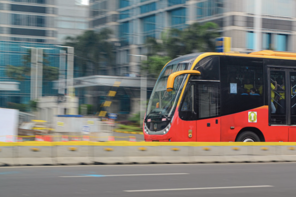 red bus