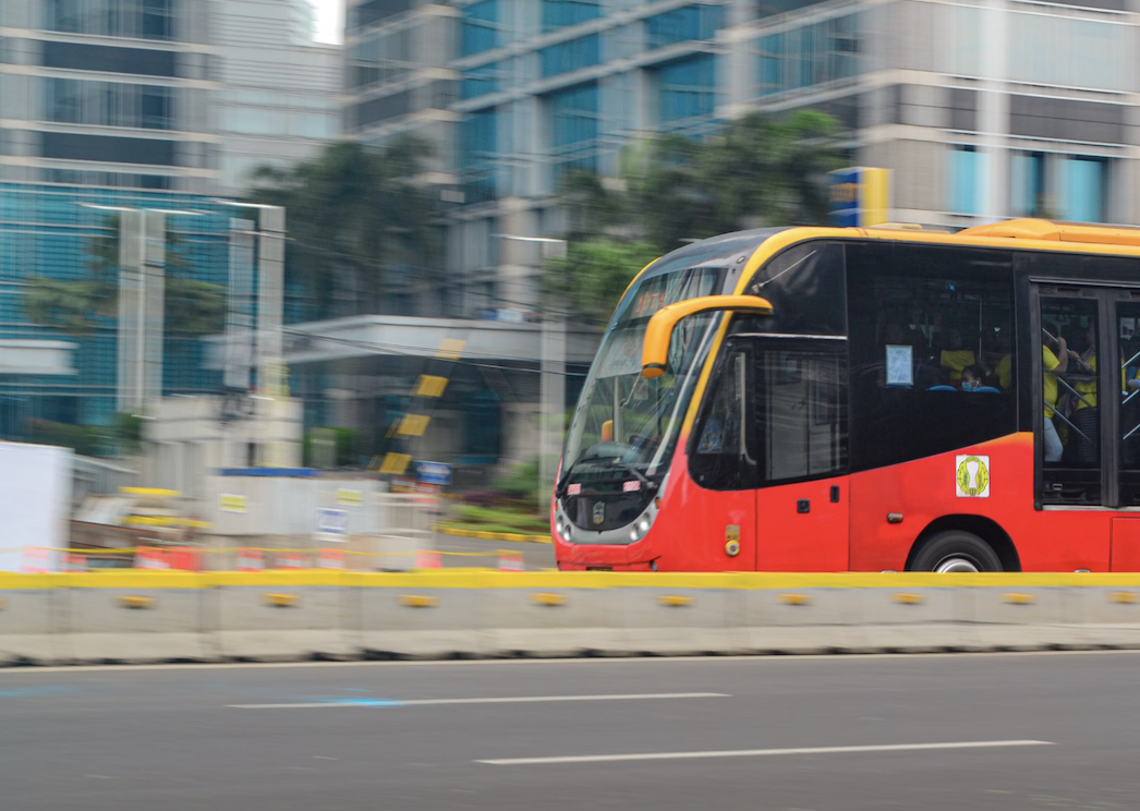 red bus