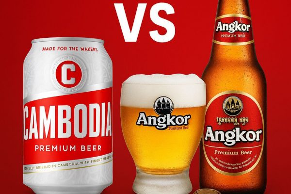 Cambodia Beer vs Angkor Beer