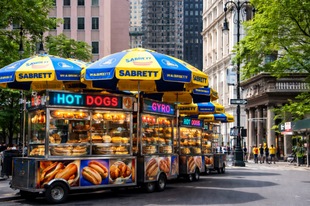 Hot Dogs stand